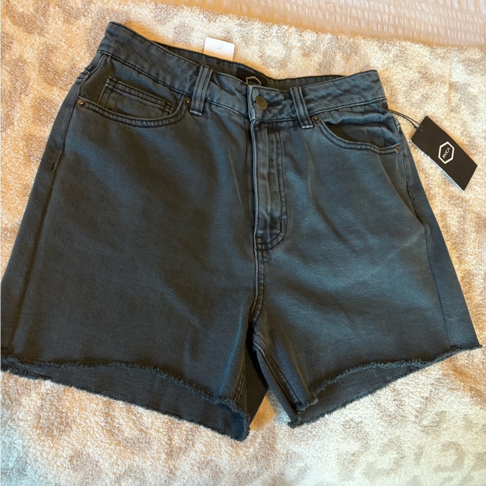 RVCA Charcoal Denim Shorts